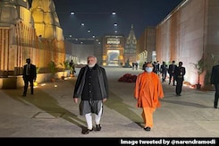 PM's Varanasi Night Inspection Pics With Yogi Adityanath After Solo Show PM's Varanasi Night Inspection Pics With Yogi Adityanath After Solo Show