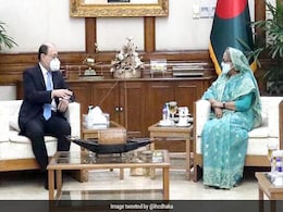 Foreign Secretary Harsh Shringla Calls On Bangladesh PM Sheikh Hasina In Dhaka Foreign Secretary Harsh Shringla Calls On Bangladesh PM Sheikh Hasina In Dhaka