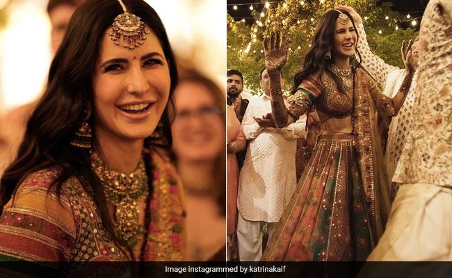 Katrina Kaif Picked A Silk Sabyasachi Lehenga Once More For Her Mehendi Ceremony