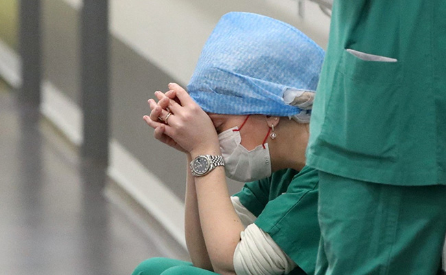 "Really Tired": New Covid Wave Overburdens France's Hospitals, Again