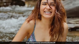 "Workout To Eat," Says Samantha Prabhu; Guess What She Is Eating (See Pics)