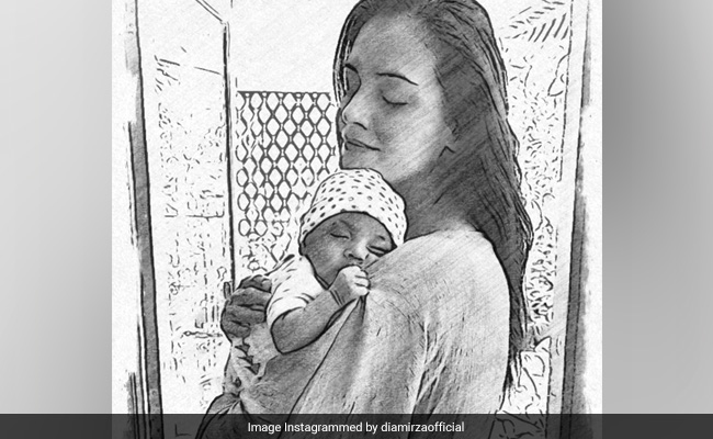 What Dia Mirza Posted On Baby Son Avyaan's 4-Month Anniversary. Pic Inside