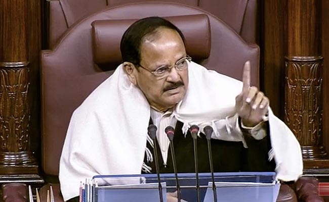 "Introspect": Venkaiah Naidu As Protests Force Parliament Session To End