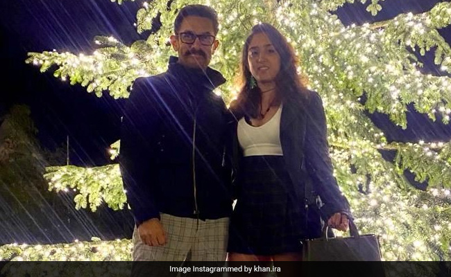 आइरा खान ने पापा आमिर खान के साथ शेयर की फोटो, फैन्स बोले- डैडी की नन्ही परी