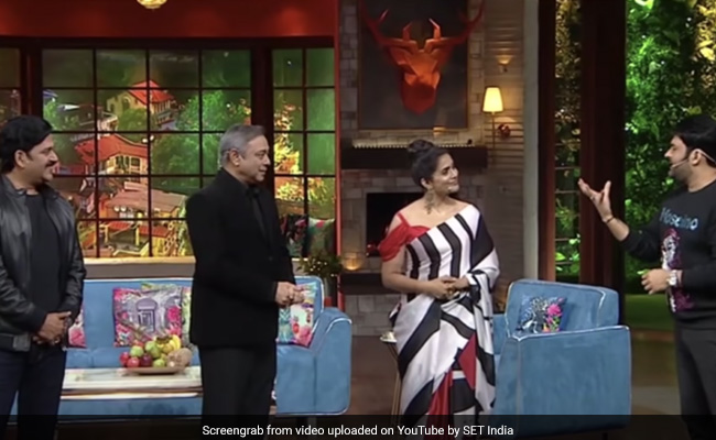 <i> The Kapil Sharma Show</i> : Sonali Kulkarni, Ravi Kishan, Sachin Khedekar Of <i>The Whistleblower</i> Share Funny Shoot Memories