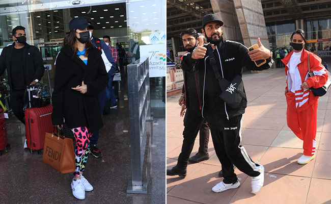 Katrina Kaif And Vicky Kaushal's <i>Sangeet</i> Tonight: Punjabi Singers Spotted At Jaipur Airport