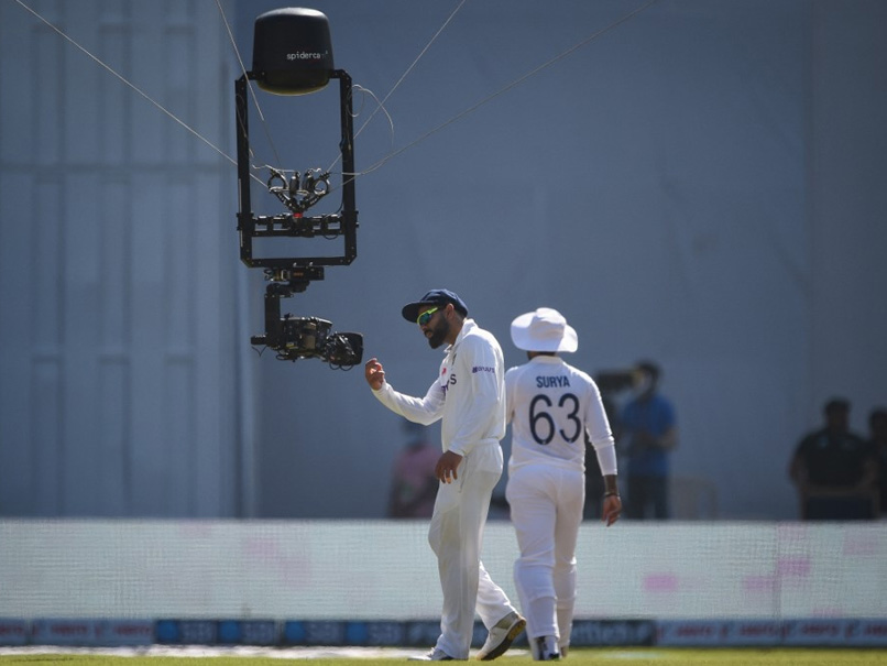 Watch: Spidercam Forces Early Tea On Day 3 Of 2nd Test Between India vs New Zealand, Sparks Meme Fest