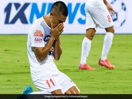 ISL 2021-2022: गोल करने से चूके सुनील छेत्री, रिएक्शन हो गया वायरल, देखें Video ISL 2021-2022: गोल करने से चूके सुनील छेत्री, रिएक्शन हो गया वायरल, देखें Video