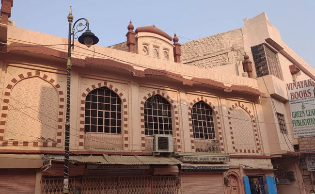 Uproar After Mosque In UP's Varanasi Painted Saffron Ahead Of PM Modi's Visit