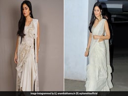 Not Just Pre-Wedding, Katrina Kaif Has Made A Case For Dreamy Ruffled Sarees Before Not Just Pre-Wedding, Katrina Kaif Has Made A Case For Dreamy Ruffled Sarees Before
