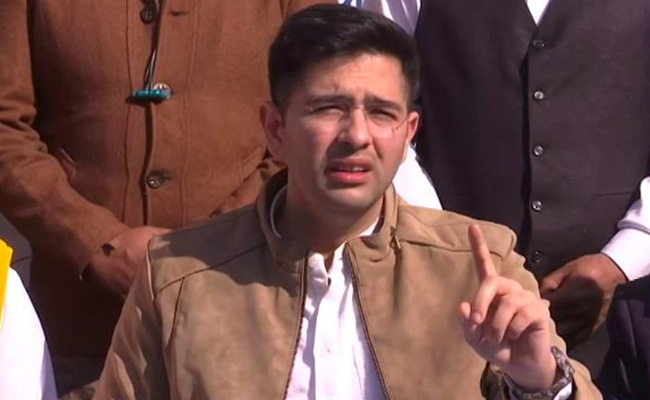 Charanjit Channi's Nephew Made Crores In 4 Months: AAP's Raghav Chadha