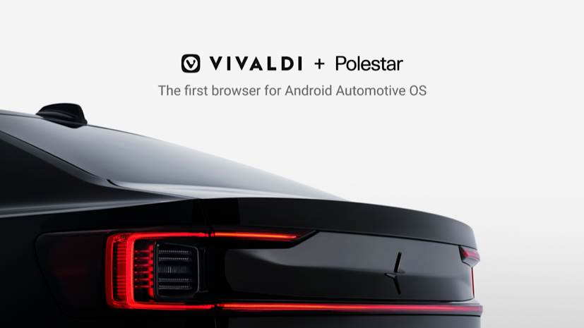 Vivaldi Creates 1st Android Automotive Web Browser, Debuts On Polestar 2