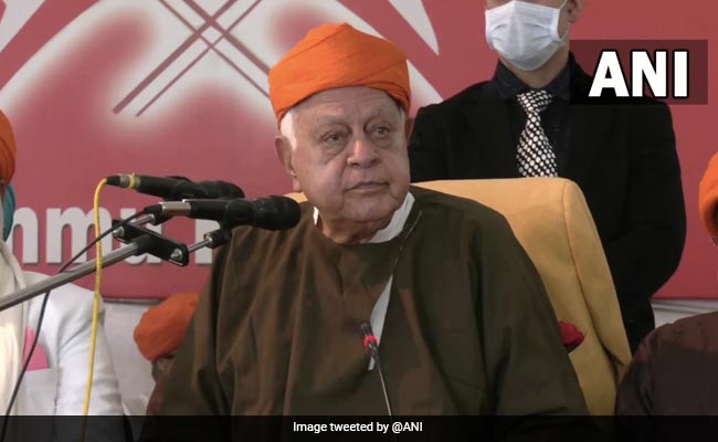 Farooq Abdullah Won't Contest Election For National Conference President