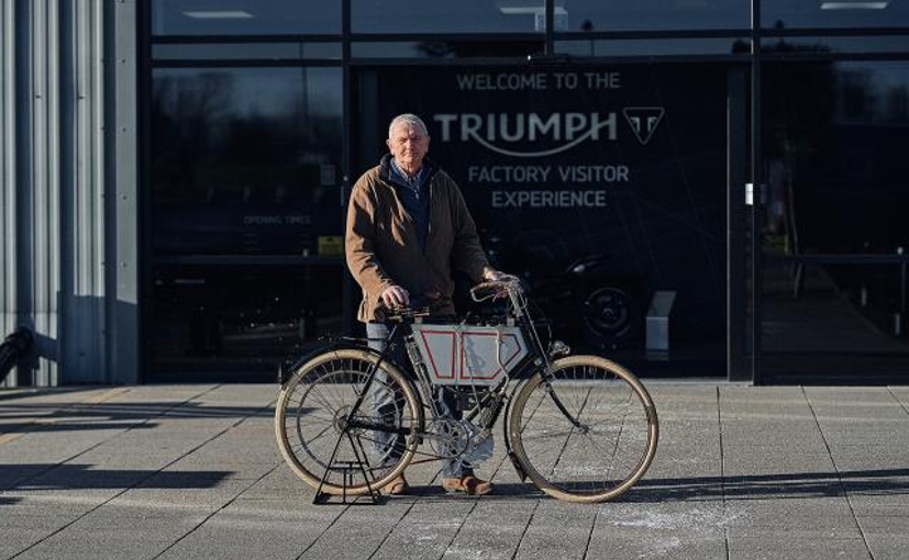 Triumph Motorcycles Unearths 1901 Prototype