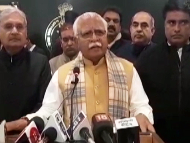 No Friday Prayers In Open: Chief Minister ML Khattar Amid Gurgaon Namaz Row