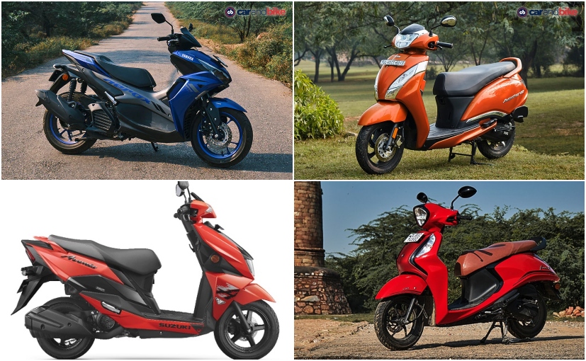 Top 5 Scooter Launches Of 2021, Yamaha Aerox 155 & TVS Jupiter 125 Make It To The List