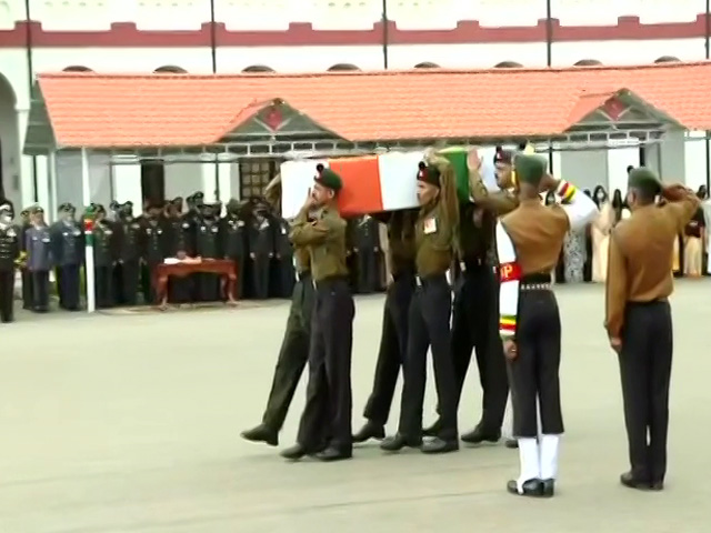 Forces Pay Tribute To General Bipin Rawat In Tamil Nadu, Funeral Tomorrow