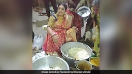Bengal Woman Serves Leftover Food From Wedding To The Needy, Wins Hearts