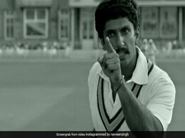 पूर्व क्रिकेटर कीर्ति आजाद  की 83 विश्व कप के सेमीफाइनल से जुड़ी यादें हुई ताजा, रणवीर सिंह ने शेयर किया ये दिलचस्प वीडियो पूर्व क्रिकेटर कीर्ति आजाद  की 83 विश्व कप के सेमीफाइनल से जुड़ी यादें हुई ताजा, रणवीर सिंह ने शेयर किया ये दिलचस्प वीडियो