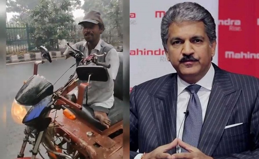 Anand Mahindra Awestruck By Quadruple Amputee Driving A Modified Vehicle, Offers Him A Job