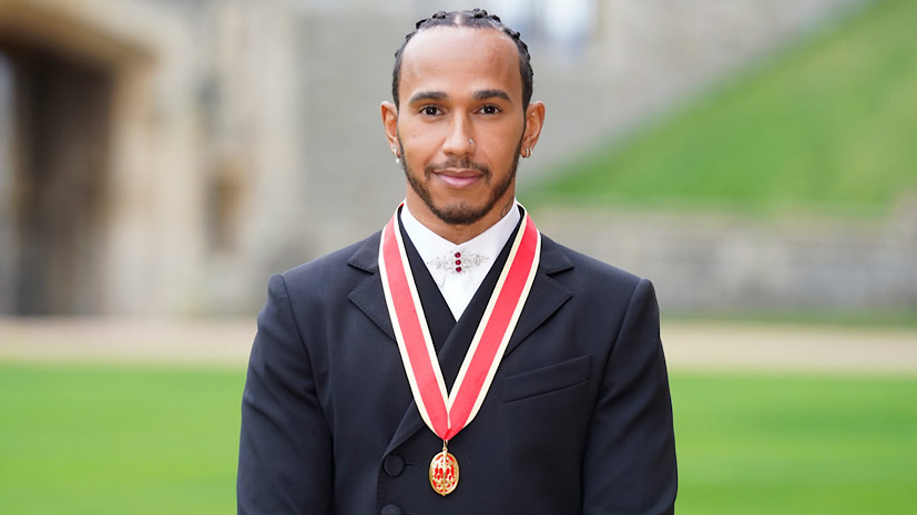 It's Sir Lewis Hamilton Now! 7-time F1 World Champion Receives Knighthood