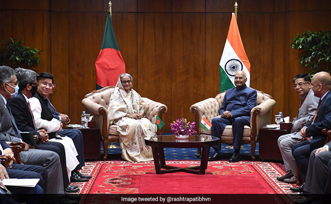 "Special Place" In India's Policy: President Kovind Meets Bangladesh PM