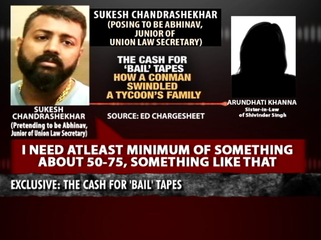 The Sukesh Chandrashekhar-Shivinder Family Tapes