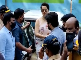 Kangana Ranaut Meets Cops For Statement In "Khalistani" Insta Post Case Kangana Ranaut Meets Cops For Statement In "Khalistani" Insta Post Case