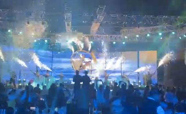 Watch: Rising Wedding Platform Collapses With Couple In Chhattisgarh