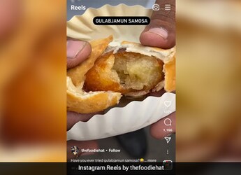 Viral: The Bizarre Gulab Jamun Samosa Has Appalled The Internet (Watch Video) Viral: The Bizarre Gulab Jamun Samosa Has Appalled The Internet (Watch Video)