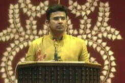BJP's Tejasvi Surya Withdraws "Hindu Revival" Remarks After Viral Video BJP's Tejasvi Surya Withdraws "Hindu Revival" Remarks After Viral Video