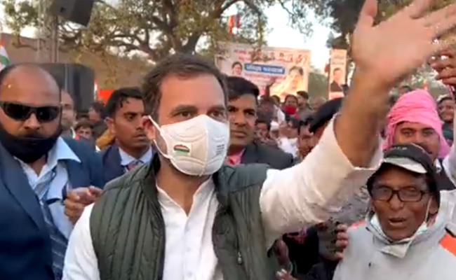 Rahul Gandhi's "Teleprompter" Dig At PM Over Davos Speech Glitch