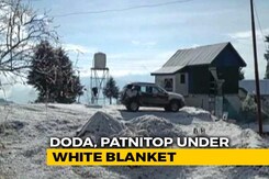 White Blanket: Jammu And Kashmir's Doda Receives Fresh Spell Of Snow White Blanket: Jammu And Kashmir's Doda Receives Fresh Spell Of Snow