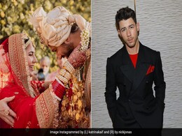 कैटरीना कैफ ने शेयर की शादी की फोटो तो निक जोनास ने यूं किया कमेंट कैटरीना कैफ ने शेयर की शादी की फोटो तो निक जोनास ने यूं किया कमेंट