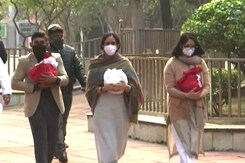 Day After Cremation, General Rawat's Daughters Take His Ashes To Haridwar Day After Cremation, General Rawat's Daughters Take His Ashes To Haridwar