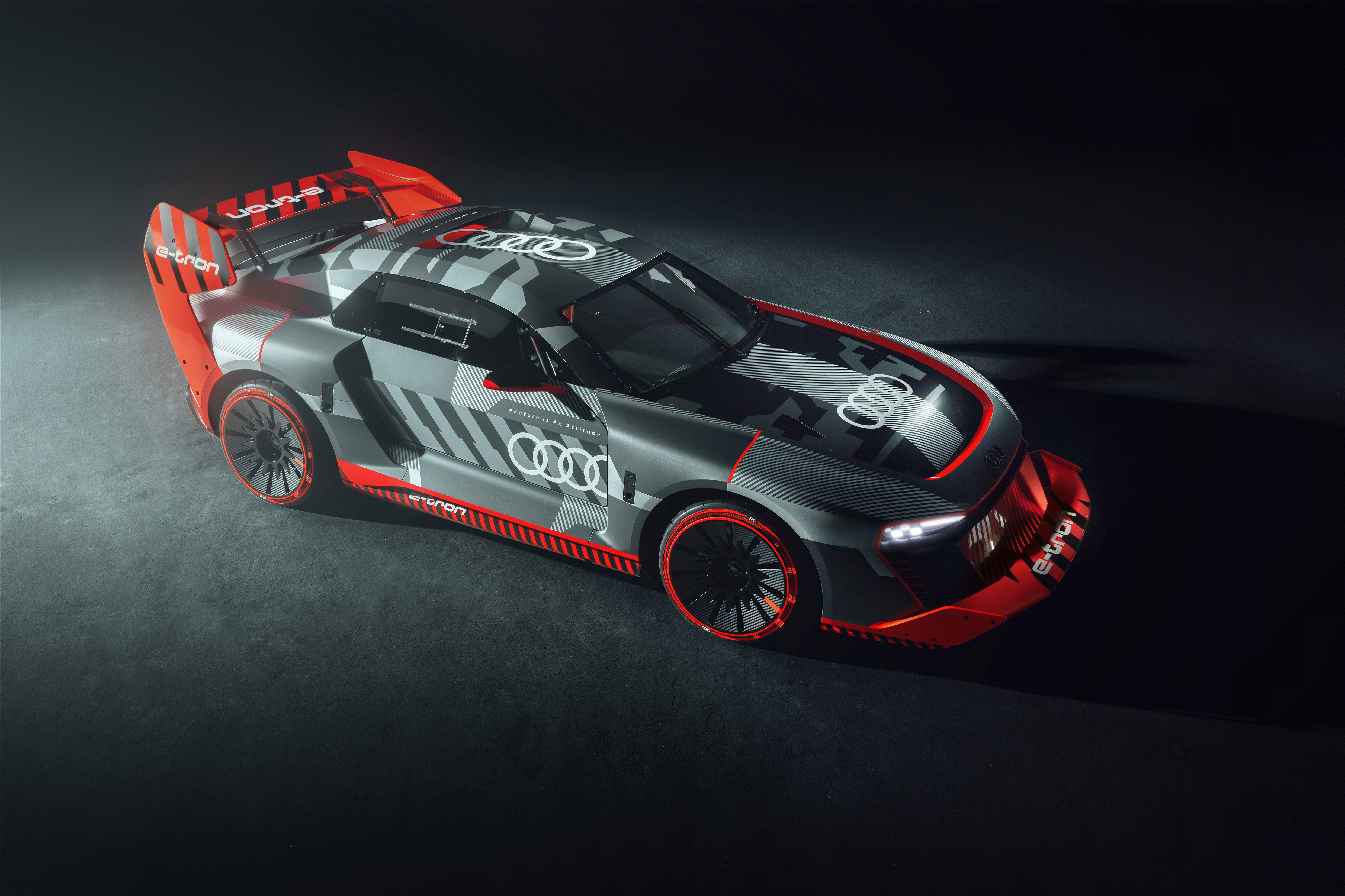 Audi S1 e-trom Quattro Hoonitron Unveiled