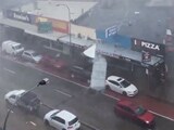 Video: Metal Roof Flies Off During Storm