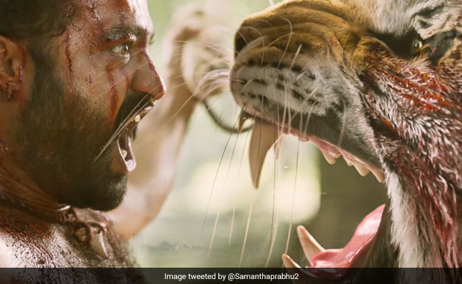<i>RRR</i> Trailer: Hey Jr NTR, Samantha Ruth Prabhu Thought Tiger Scene Was "Real 100 Percent"