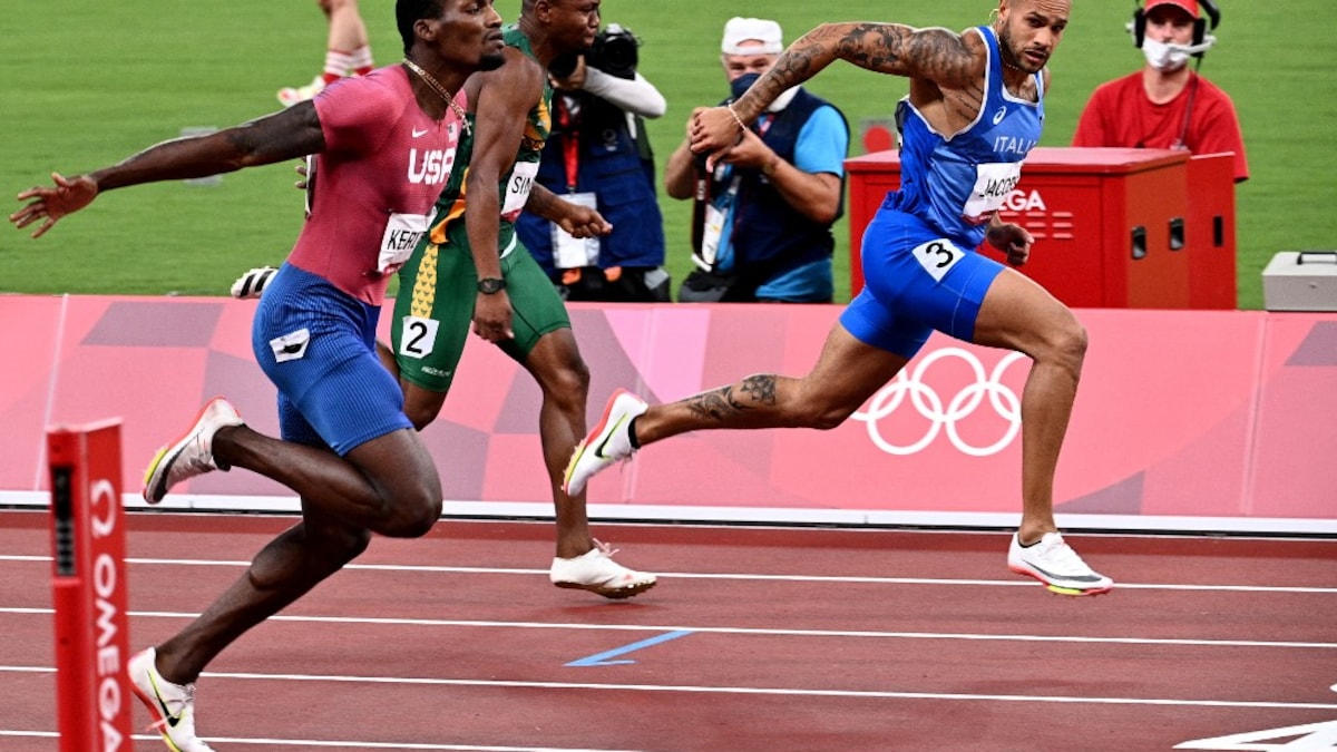 banned olympic running shoes