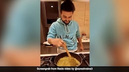 Watch: Suresh Raina Makes Winter-Special Sarson Ka Saag At Home