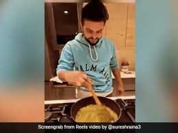 Watch: Suresh Raina Makes Winter-Special Sarson Ka Saag At Home