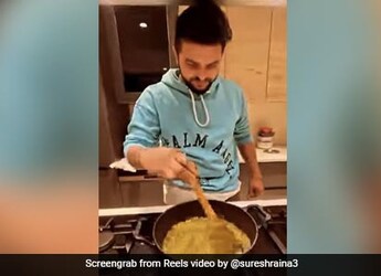 Watch: Suresh Raina Makes Winter-Special Sarson Ka Saag At Home Watch: Suresh Raina Makes Winter-Special Sarson Ka Saag At Home