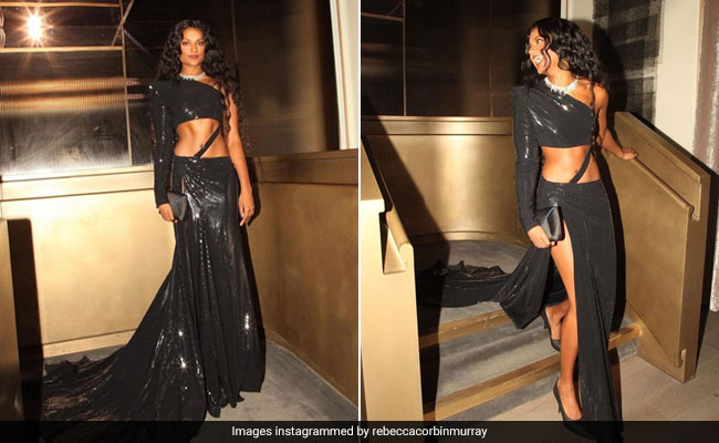 Simone Ashley's Bold Black Dress Turned Many Heads Her Way At The Fashion Awards 2021
