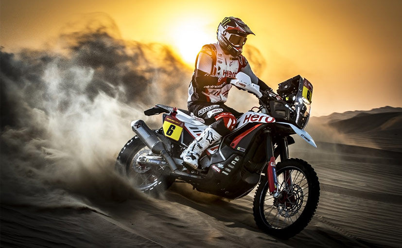Hero MotoSports Announces Dakar 2022 Team; CS Santosh Ruled Out Due To Injury