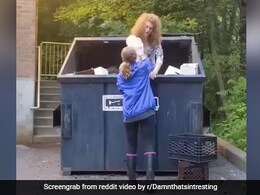 Shocking! Woman Scavenges Dumpsters To Find Huge Amount Of Food To Feed Her Community; Amuses Reddit