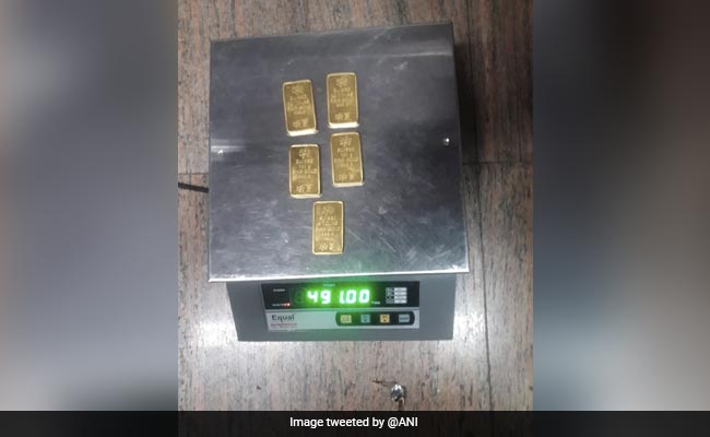 Gold Biscuits Worth Rs 24.32 Lakh Seized At Jaipur Airport