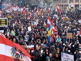 Tens Of Thousands Protest In Vienna Against Austria's Covid Restrictions Tens Of Thousands Protest In Vienna Against Austria's Covid Restrictions