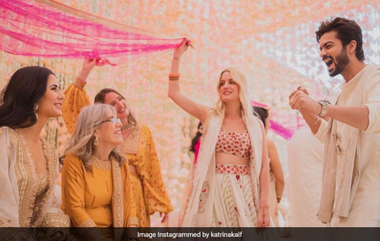 Sunny Kaushal's Caption For Pics Of Katrina Kaif And Brother Vicky From  Their Haldi Ceremony Is Everything