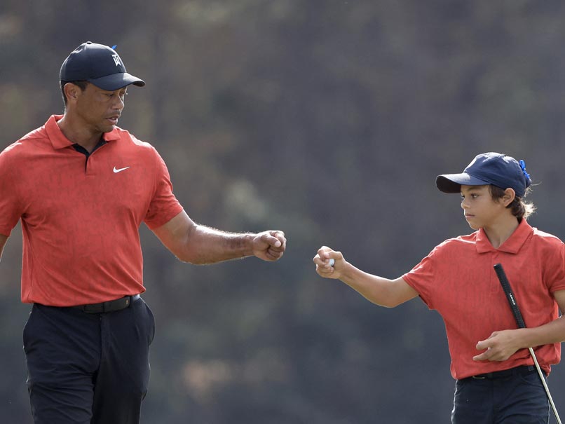 Woods Duo's Birdie Blitz Falls Short At PNC Championship