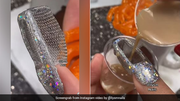 Watch: Woman Uses Nail Art For Straining Chai, Indians Are Loving It